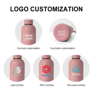 Custom Bpa Free Custom Logo Portable School Water Bottle Stainless Steel Thermal Insulated Bulk Tumbler Metal for Children Kids - Product Image 3