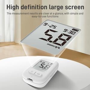 Moniteur de glycémie de classe II certifié CE, kit de <span class=keywords><strong>test</strong></span> du diabète avec système de surveillance précise du glucose, garantie d'un an - Product Image 6