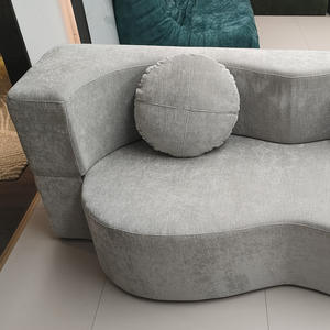 Ghế <span class=keywords><strong>sofa</strong></span> giường gấp gọn đa năng, kiểu mô-đun hình vuông tối giản hiện đại, chất liệu mút, đóng gói nguyên kiện, hút chân không, dành cho phòng khách - Product Image 4