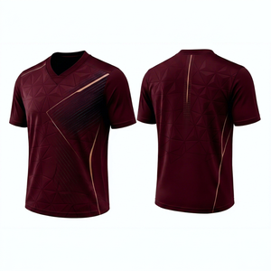 Camiseta de Fútbol para Hombre con Logotipo Personalizado OEM/ODM para Entrenamiento / Camiseta de Fútbol de Diseño Profesional de Alta Calidad para Deportes - Product Image 1