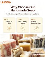 Savon artisanal aromatique à froid pour le corps, idéal pour les spas et la vente au détail