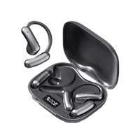 Earbud Lari Open Ear Magnetik Baterai Dapat Diganti Putar 90 Derajat Earhook Tipe-C untuk Olahraga
