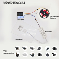 Interruptor de Espejo Inteligente con Sensor Táctil LCD |   Espejo de Baño con Doble Llave, LED Regulable, Antivaho, Radar y Control por Voz