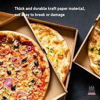 Boîtes à pizza en carton ondulé pour hamburgers et frites, robustes, sûres, fiables, fraîches, personnalisées, fabricant de boîtes à pizza