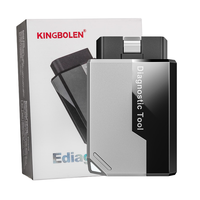 Lector de Códigos OBD2 Kingbolen Ediag Elite con 15 Funciones de Reinicio, Escáner de Códigos Automotrices de Sistema Completo, Compatible con Android, Herramienta Universal