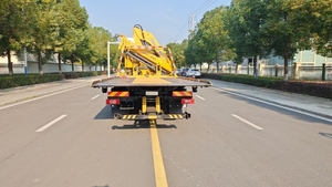 <span class=keywords><strong>Dongfeng</strong></span> Camion de remorquage à plat à bras pliant 4x2 Camion de dépanneuse de route à plat pour le sauvetage de véhicules pour les Offre Spéciale - Product Image 6