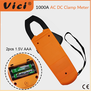<span class=keywords><strong>Pince</strong></span> ampèremétrique Vici CM-2056 AC/DC 1000A <span class=keywords><strong>1000V</strong></span> améliorée, True RMS, tests NCV, mesure de la capacité et de la résistance, sécurité CAT III 600V - Product Image 5