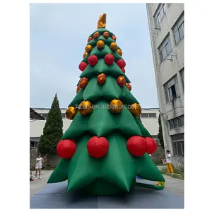 Şişme yılbaşı ağacı için sıcak satış noel dekorasyonları şişme ağaç balon