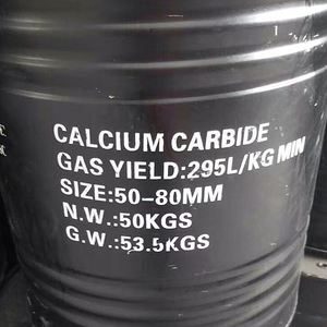 <span class=keywords><strong>Carburo</strong></span> de Calcio en Gas, <span class=keywords><strong>Fórmula</strong></span> Química, 50-80 mm, Fabricante Chino, Cac2 - Product Image 2