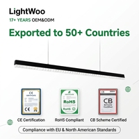 Luminaire Linéaire Connectable DIY Style Nordique en Cristal 3CCT, Lampe à Profil Moderne, Assemblage Sans Soudure, Idéal Studio Créatif, Vente en Gros