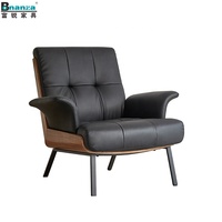 Canapé en cuir noir pour école, fauteuil en cuir, vente en gros de mobilier scolaire moderne en provenance de Chine