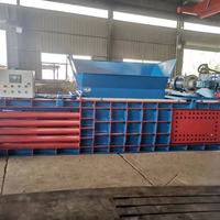 Nouvelle presse à carton horizontale automatique hydraulique, haute sécurité, pour les grandes usines de recyclage