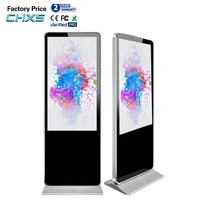 Bodenstehender Totem 43/49 Zoll 4K Touch Vertikales Interaktives Digital Signage IPS-Panel NFC Integriertes CMS LCD-Kiosk Preisanzeige