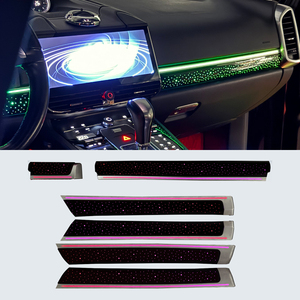 Tira de Luces LED RGBIC Premium para Ambiente Interior de Auto, Iluminación Ambiental para Porsche Cayenne 2010-2017 - Product Image 1