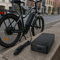 Chargeur d'alimentation 54,6 V 3 A pour vélo électrique spécialisé, chargeur de batterie à prise personnalisée pour adaptateur de chargeur de vélos électriques 48 V