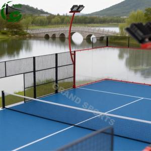 Precio de Fábrica, Super Panorámica, Cancha de Pádel Hebei Singapore Grand, Accesorios Personalizados, Color, Tamaño y Logotipo Personalizables, Cancha de Pádel/Tenis - Product Image 6