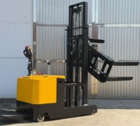 Gerbeur électrique personnalisé Huize 500 kg avec pince rotative à 360° et batterie au plomb-acide