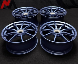 Jantes forgées MN pour Porsche <span class=keywords><strong>911</strong></span> 918 Spyder <span class=keywords><strong>GT2</strong></span> GT3 <span class=keywords><strong>RS</strong></span> GT4RS Jantes en magnésium à verrouillage central - Product Image 2