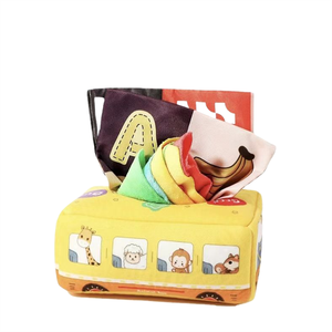 HY Toys Juguete de papel para dibujar para niños Rompecabezas 0-1 año de edad bebé recién nacido caja de servilleta Twitch relajante transfronterizo 6 meses - Product Image 1