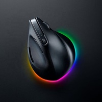 Razer Pro klik V2 6 tombol ergonomis, Mouse nirkabel desain vertikal antarmuka USB gesekan pergelangan tangan untuk penggunaan game kantor