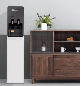 Dispensador de Agua Fría y Caliente Eléctrico con 3 Grifos, Acero Inoxidable, Filtración de 4 Etapas, Soporte de Piso para Uso Doméstico y Hotelero - Product Image 4