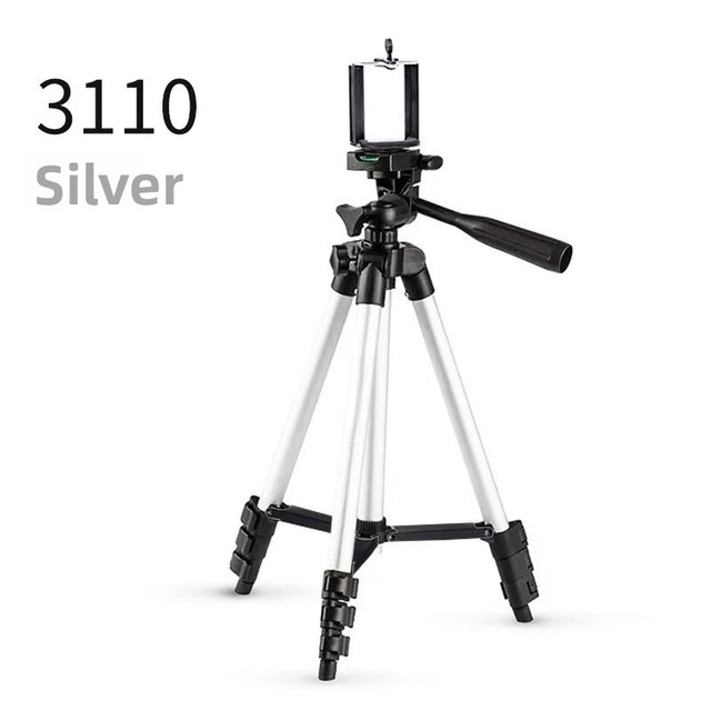 3110 Outdoor Tripod Phone Stand 11-Meter Reach PP Material 2kg Load-Bearing Capacity for Live-Streaming Property Viewing Cameras