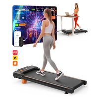 Caminadora Eléctrica Compacta para el Hogar, Entrenamiento Cardiovascular, Caminata y Trotar, Caminadora Debajo del Escritorio con Inclinación, Instalación Gratuita, Precio de Fábrica