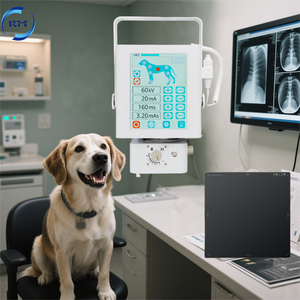 Portable Surgical X Ray Machine Radiography <strong>Unit</strong> 5.6/8KW Medical for Dog Animal Diagnosis and Bones - Product Image 1