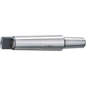 Adaptateur de mandrin à cône Morse 3 B18, outil métallique à finition brillante pour utilisation en machine - Product Image 1