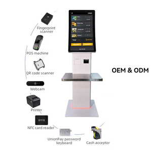 Sàn Đứng tự dịch vụ đặt hàng kiosk tự thanh toán kiosk tự thanh toán kiosk cho siêu thị bán lẻ cửa hàng - Product Image 4