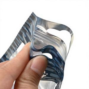 Bolsas de Embalaje Personalizadas para Venta al por Menor con Ventana Transparente y Orificio Euro, Bolsa de Aluminio con Cierre Hermético de Tres Lados para Pesca - Product Image 4
