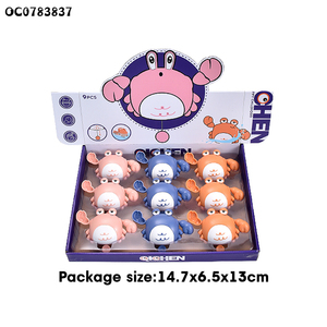 Juguete de Cangrejo de Plástico Promocional al por Mayor para Bebés, Juguetes de Arrastre con Línea, Juegos Acuáticos en China para Niños, Juguete para Bañera y <span class=keywords><strong>Piscina</strong></span> - Product Image 6