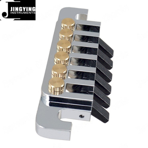 Jingying <span class=keywords><strong>Music</strong></span> 2025 Fábrica al por mayor L P E PI Guitarra eléctrica Puente integrado Puente abatible Puente de guitarra y piezas traseras Accesorio - Product Image 4