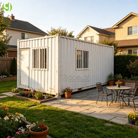 Maison conteneur modulaire extensible préfabriquée Goeasy, étanche, adaptée à tous les climats, avec fenêtre et porte, personnalisable