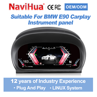 Tableau de bord numérique Navihua, tableau de bord d'origine pour BMW Série 3 E90 E91 E92 2005-2012, cockpit virtuel