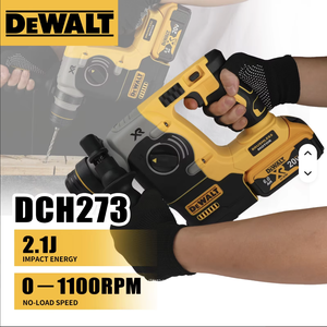 Professional Power Tools 20v Hammer Drill OEM Industrial Drills With 2 Battery 1 Charger Hard <b>Box</b> DW-1 Brushless Motor Delivers - Product Image 5