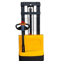 Chariot élévateur à palettes électrique autonome pour entrepôt, 2 tonnes, 3 m, avec conduite automatique en position debout