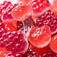 Op maat gemaakte groothandel fruitige kauwgom snoepjes aardbei smaak Halal populaire snoepjes OEM ODM export wereldwijde markten