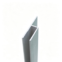 Profilé en aluminium anodisé extrudé ODM pour cadre de caisson lumineux, traitement personnalisé pour cadre de caisson lumineux en tissu souple