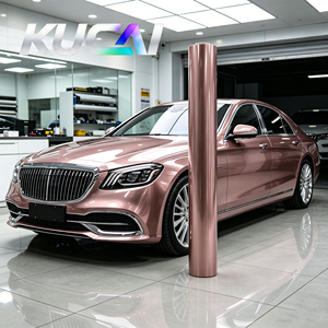 Film de protection de voiture Wumeizi Premium, film vinyle brillant, film de protection de carrosserie automobile à libération d'air sans bulles, autocollant de décoration de carrosserie automobile en polymère haute performance, 1,52*17m - Product Image 1