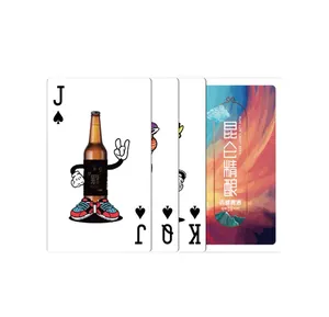 Custom Logo paper Printing Professional personal unique popular Play Fun Family couple card game playing cards manufacturer