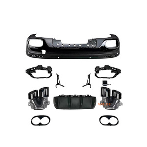 Aggiornamento diffusore posteriore X247 di alta qualità GLB45 nuovo stile per <span class=keywords><strong>Mercedes</strong></span> Benz <span class=keywords><strong>GLB</strong></span> 2020 2021 2022 - Product Image 1