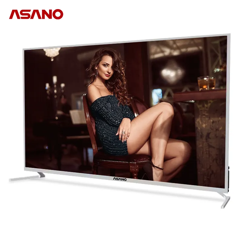 Asano TV 39 40 50 55 65 85 polegadas televisão LED com Wifi 39 Polegadas 4K UHD Smart TV 32 polegadas 55 polegadas televisão LED