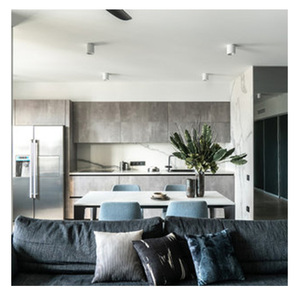 NICOCABINET Gabinetes de Cocina Canadienses de Madera Sólida, Estilo <span class=keywords><strong>Montreal</strong></span>, con Mármol Artificial, Bisagras de Cierre Suave y Cajones de Extensión Completa - Product Image 1