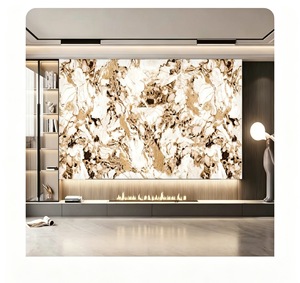 Plaque <span class=keywords><strong>PVC</strong></span> UV Effet Marbre Écologique, Imperméable, Ignifuge, Design Moderne pour Décoration Murale de Hall et Chambre - Product Image 6