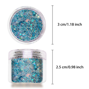 12 Colors Chunky Glitter Holographic Craft Glitter | Cosmetic Nail <b>Art</b> <b>Sequins</b> Mixed Fine Glitter Flakes for Nails <b>Art</b> - Product Image 4