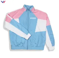 Custom Windbreaker for Men, Retro College Jacket