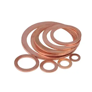 DIN 7603 Cincin Segel Tembaga Padat Pencuci Gasket