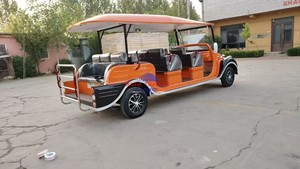 Voiture de tourisme rétro européenne |   Véhicule de vente ambulante avec moteur AC 50 km/h pour café, glaces et restauration rapide - Product Image 4
