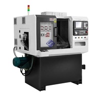 Tour CNC à lit incliné miniature à broche unique horizontale automatique KX-25 GSK pour le travail des métaux